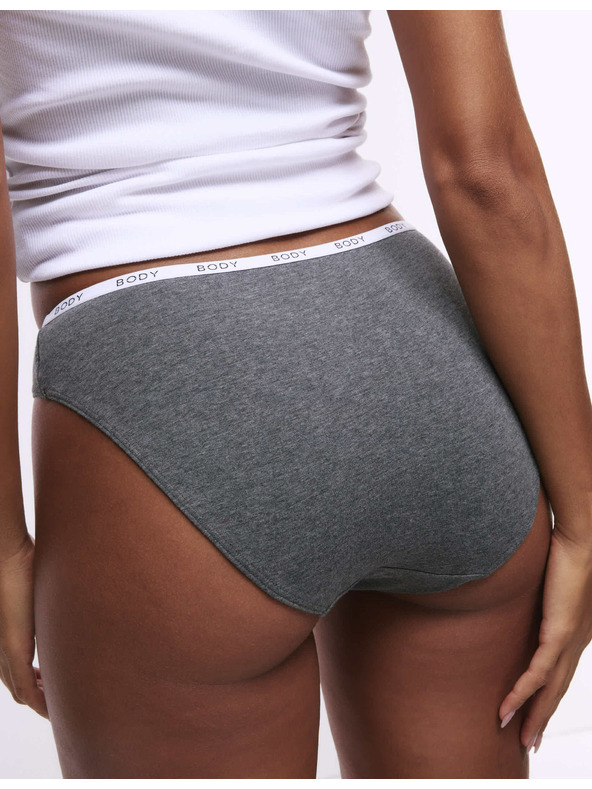 Marks & Spencer Súprava štyroch dámskych nohavičiek v sivej, bielej a čiernej farbe Marks & Spencer