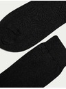 Marks & Spencer Ponožky z čistej bavlny, 3 páry Marks & Spencer čierne