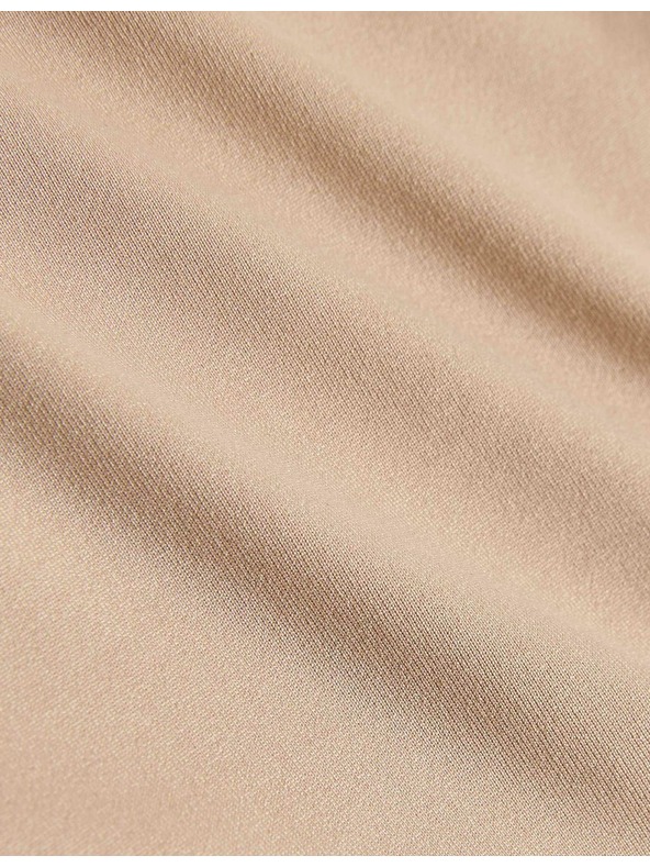 Marks & Spencer Bikinové nohavičky z mikrovlákna s nízkym strihom, bez viditeľného lemu, 5 kusov v balení Marks & Spencer béžová