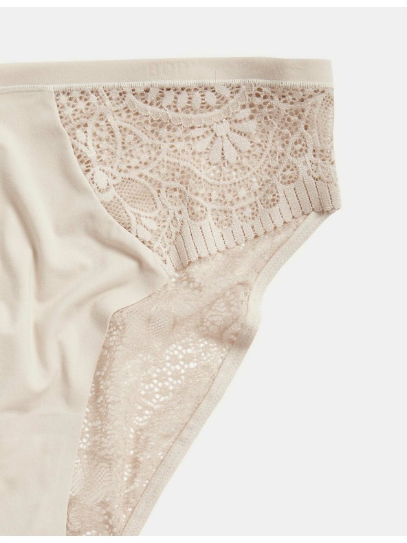 Marks & Spencer Nohavičky s vysokým strihom Body Soft™, sada 3 kusov Marks & Spencer béžové