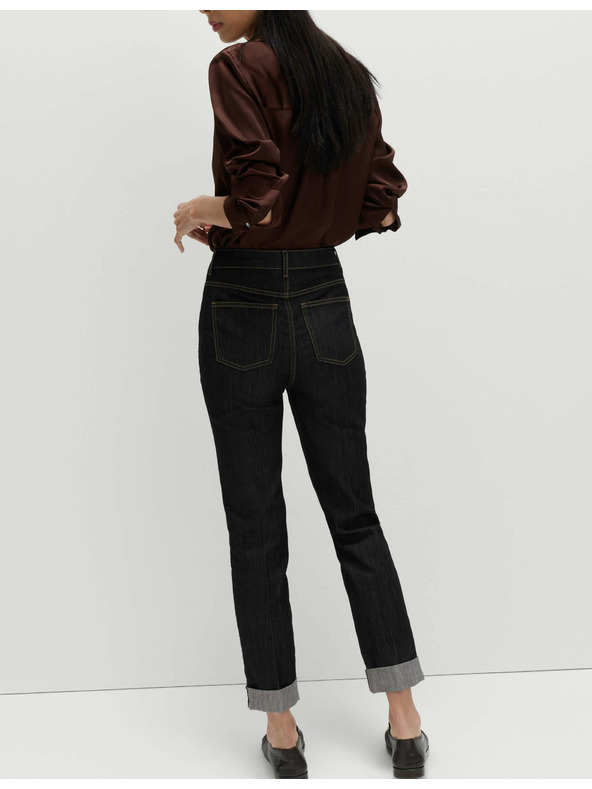 Marks & Spencer Elegantné džínsy Harper cigaretového strihu Marks & Spencer čierne