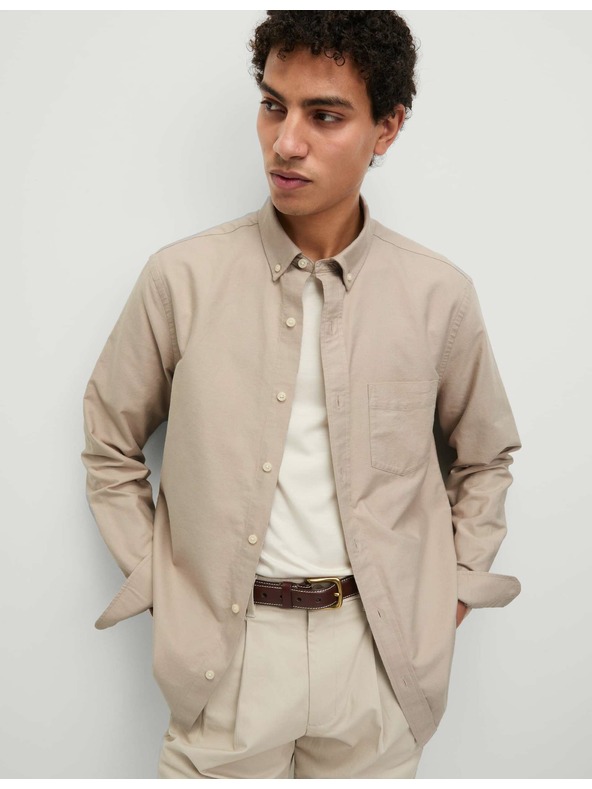 Marks & Spencer Oxfordská košeľa z čistej bavlny The Ultimate Marks & Spencer biela