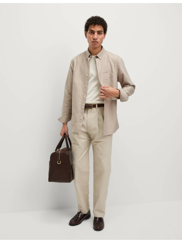 Marks & Spencer Oxfordská košeľa z čistej bavlny The Ultimate Marks & Spencer biela