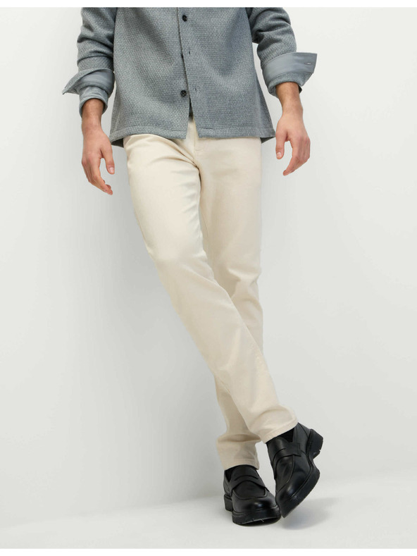 Marks & Spencer Strečové džínsy s úzkym strihom Marks & Spencer snehobiele