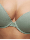 Marks & Spencer Push-up bavlnené podprsenky s kosticami, 3 ks, veľ. A-E Marks & Spencer zelená