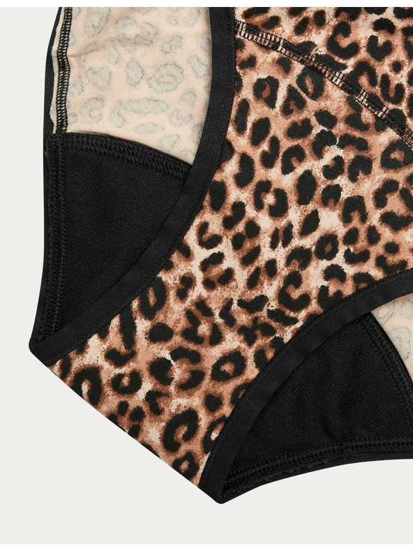 Marks & Spencer Vysoko absorpčné menštruačné nohavičky, 3 ks Marks & Spencer čierne