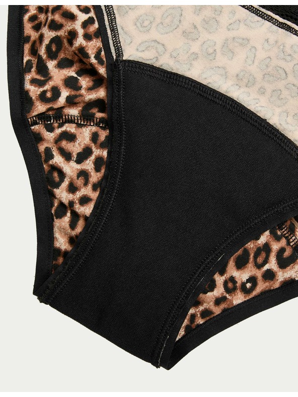 Marks & Spencer Vysoko absorpčné menštruačné nohavičky, 3 ks Marks & Spencer čierne