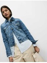 Marks & Spencer Džínsová bunda so strečom Marks & Spencer tmavomodrá