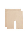 Marks & Spencer Súprava dvoch dámskych sťahovacích nohavičiek Marks & Spencer v béžovej farbe