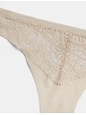 Marks & Spencer Body Soft™ tangá s čipkou, sada 3 kusov Marks & Spencer béžová