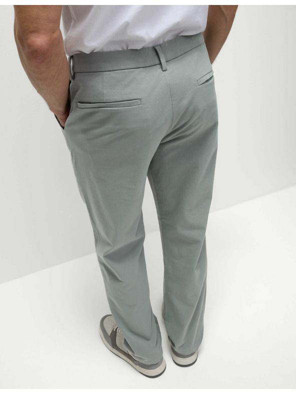 Marks & Spencer The Ultimate regular fit chino nohavice Marks & Spencer sivé
