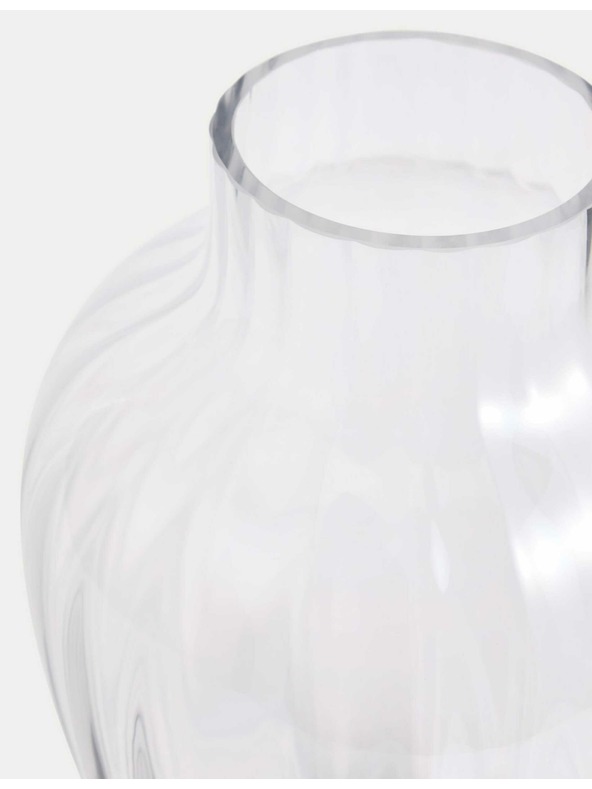 Marks & Spencer Veľká sklenená váza v tvare fľaše Marks & Spencer béžová