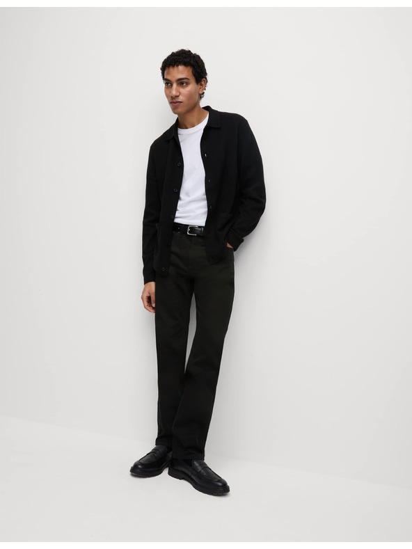 Marks & Spencer Strečové džínsy rovného strihu Marks & Spencer čierne