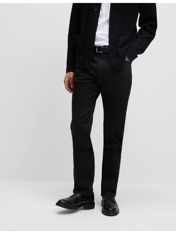 Marks & Spencer Strečové džínsy rovného strihu Marks & Spencer čierne