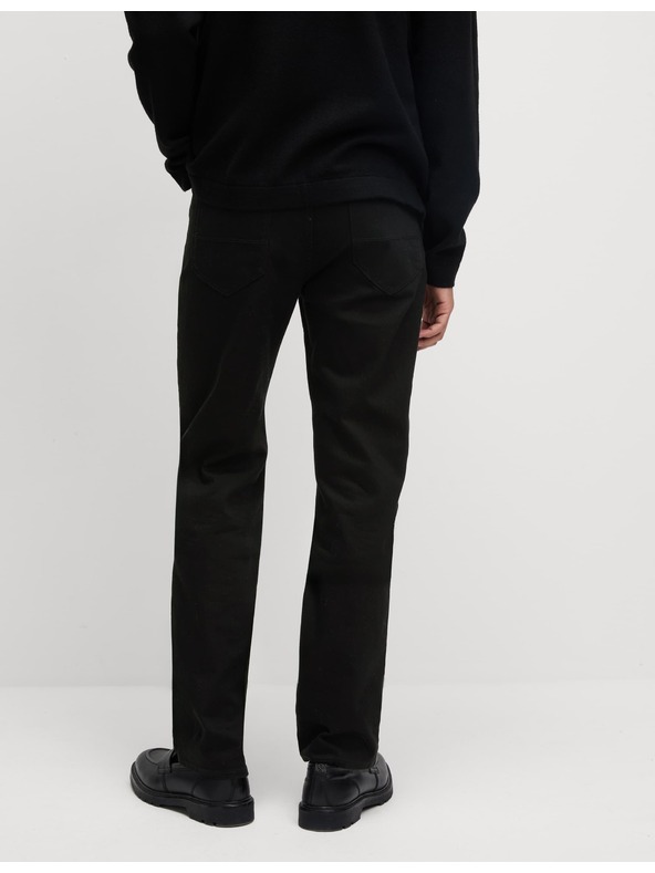 Marks & Spencer Strečové džínsy rovného strihu Marks & Spencer čierne