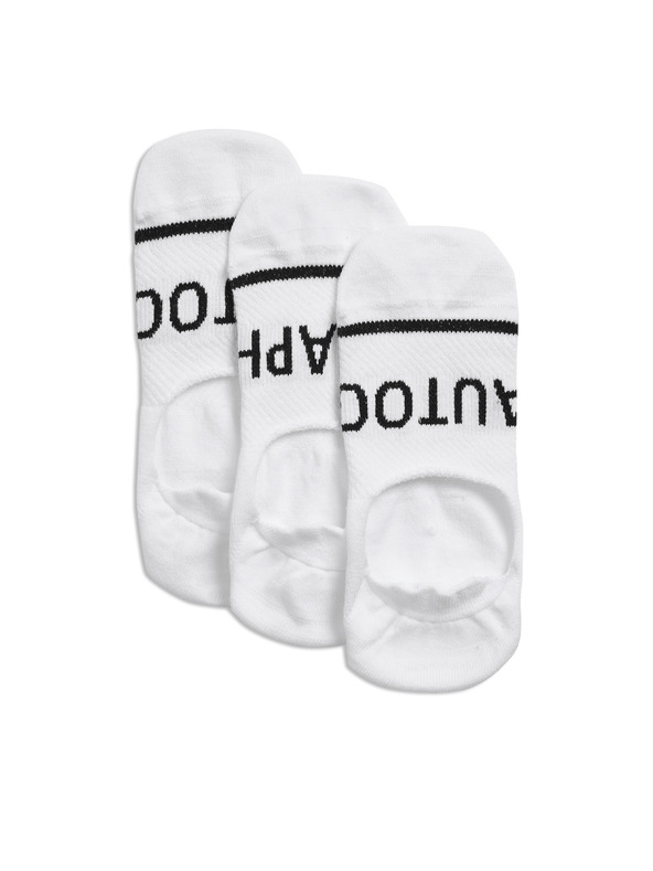 Marks & Spencer 3 ks neviditeľných vložiek do tenisku Trainer Liners™ zo zmesi bavlny Supima® Marks & Spencer biela