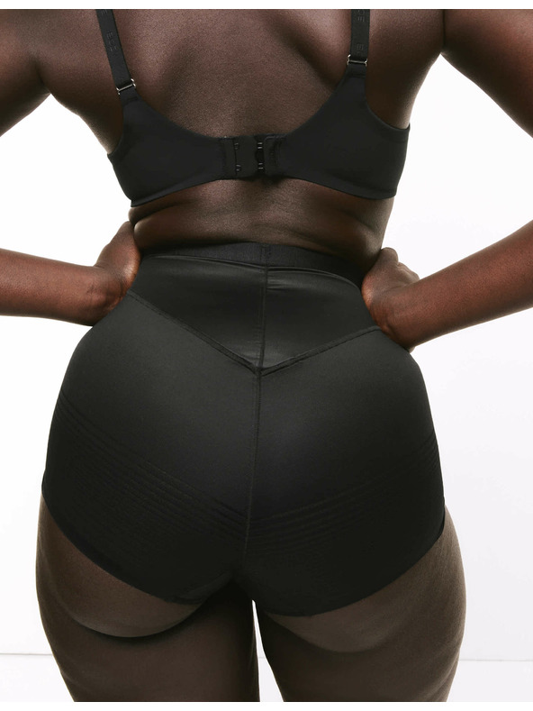 Marks & Spencer Silne spevňujúce bezšvové nohavičky do pása Body Define™ Marks & Spencer čierna