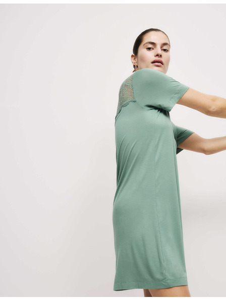 Marks & Spencer Nočná košeľa s čipkou Marks & Spencer zelená