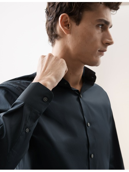 Marks & Spencer Košeľa úzkeho strihu Marks & Spencer námorná modrá