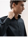Marks & Spencer Košeľa úzkeho strihu Marks & Spencer námorná modrá