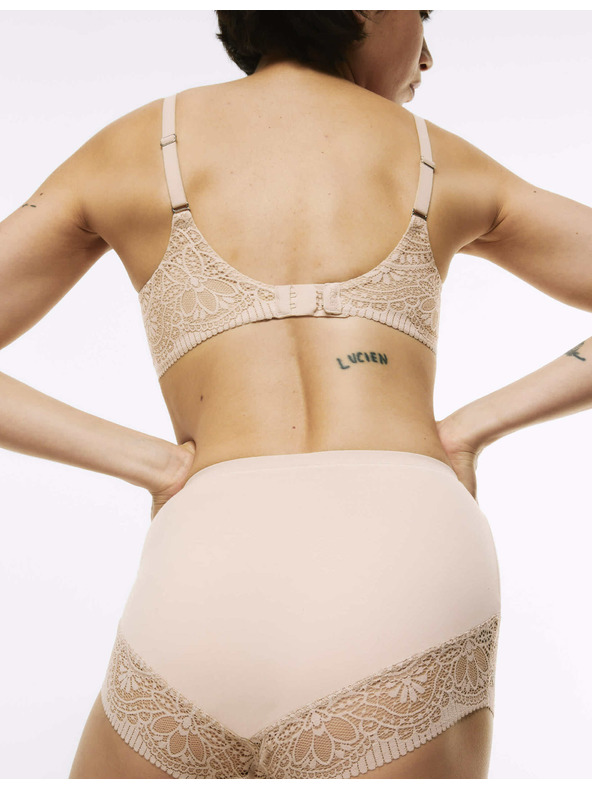 Marks & Spencer Nohavičky v páse Body Soft™, sada 3 ks Marks & Spencer béžová