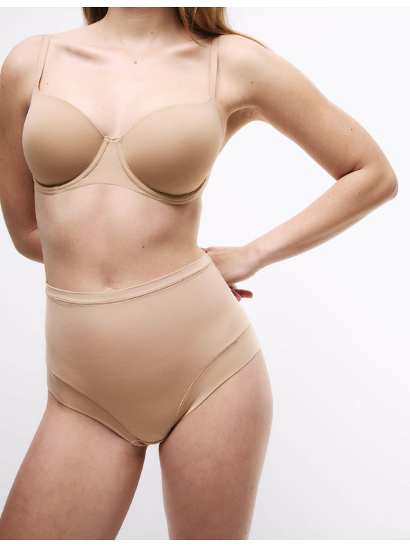 Marks & Spencer Nohavičky do pása, s technológiou Flexifit, 3 ks Marks & Spencer béžová