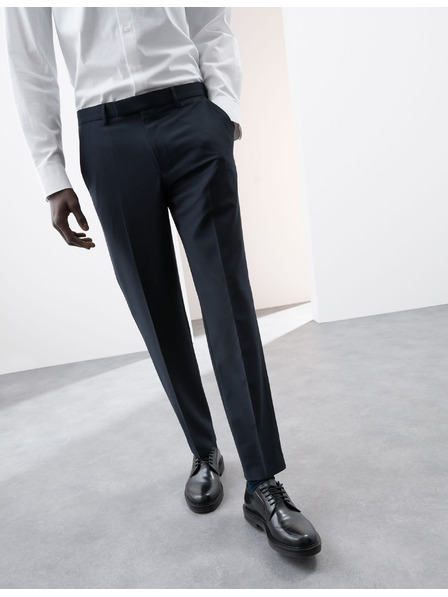 Marks & Spencer Mierne zúžené nohavice, zmes vlny Marks & Spencer