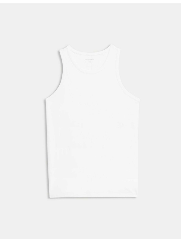 Marks & Spencer Tielko bez rukávov z bavlny Supima® a modalu Marks & Spencer biele