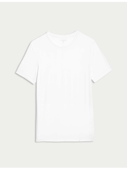 Marks & Spencer Tielko zo zmesi bavlny Supima® Marks & Spencer biele