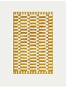 Marks & Spencer Rýchloschnúca kúpeľová predložka zo zmesi bavlny s geometrickým motívom Marks & Spencer žltá