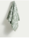 Marks & Spencer Uterák z čistej bavlny s motívom slona a paliem Marks & Spencer zelená