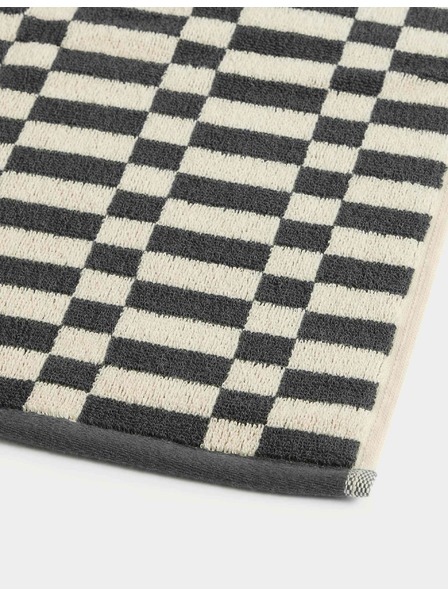 Marks & Spencer Uterák z čistej bavlny s geometrickým vzorom kociek Marks & Spencer sivá