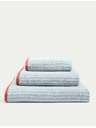 Marks & Spencer Pruhovaný uterák z čistej bavlny Marks & Spencer modrá