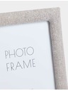 Marks & Spencer Látkový fotorámček 10 x 15 cm Marks & Spencer šedá