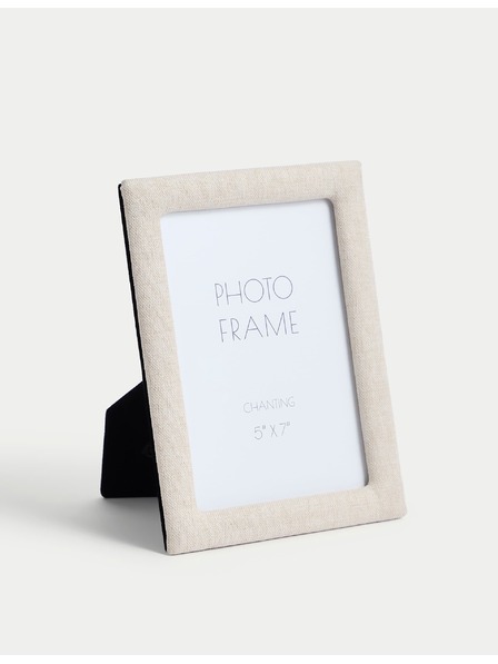 Marks & Spencer Látkový fotorámček 10 x 15 cm Marks & Spencer námorná modrá