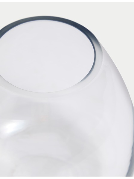 Marks & Spencer Malá sklenená váza v tvare slzy Marks & Spencer béžová