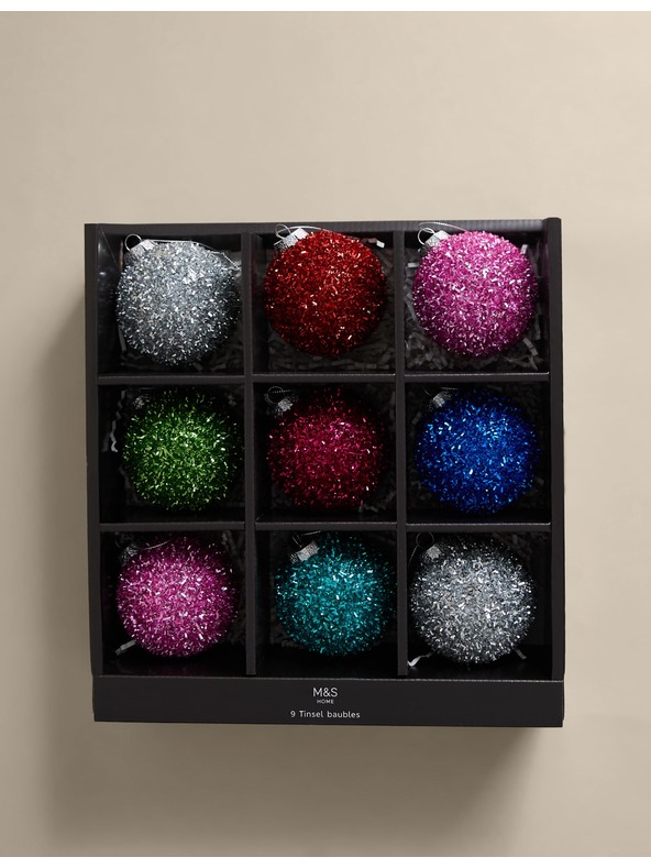 Marks & Spencer Gule s motívom cínu, sada 9 ks Marks & Spencer viacfarebná