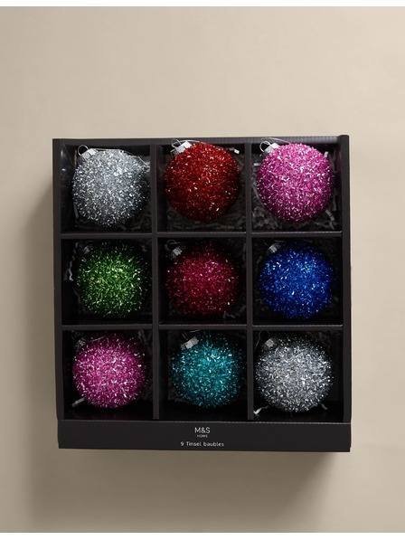 Marks & Spencer Gule s motívom cínu, sada 9 ks Marks & Spencer viacfarebná