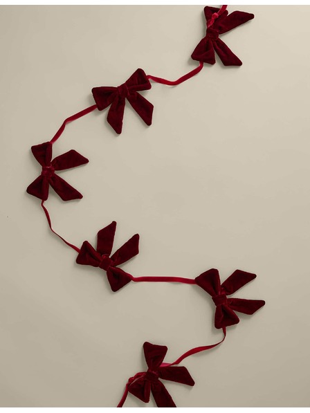 Marks & Spencer Zamatová baletka Marks & Spencer červená