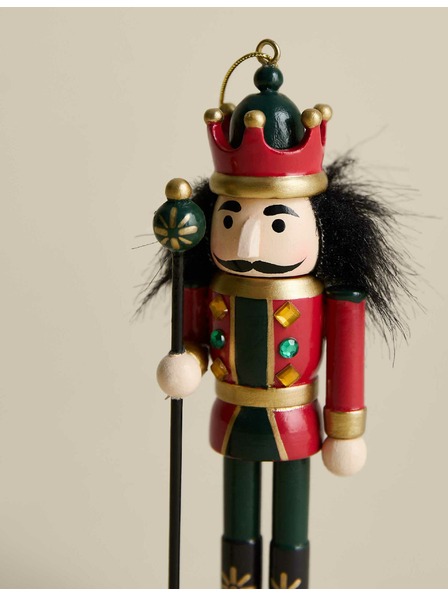 Marks & Spencer Zdobená dekorácia v podobe luskáčika Marks & Spencer viacfarebná