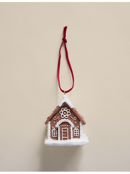 Marks & Spencer Závesná ozdoba na dom s perníkom Marks & Spencer hnedá