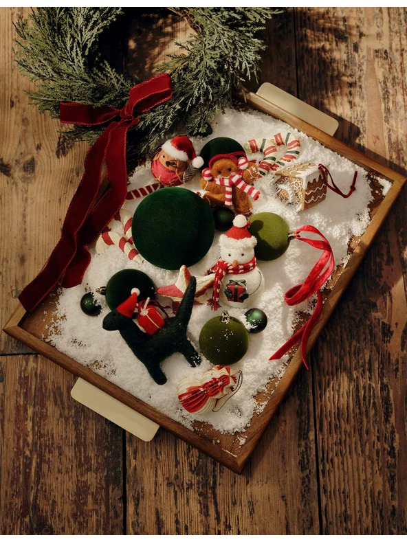 Marks & Spencer Závesná ozdoba na dom s perníkom Marks & Spencer hnedá