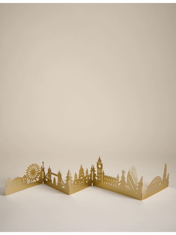 Marks & Spencer Rozsvietená londýnska dekorácia Marks & Spencer viacfarebná