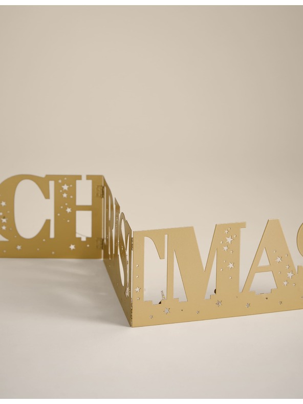 Marks & Spencer Svietiaca vianočná dekorácia Marks & Spencer zlatá