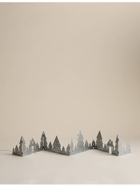 Marks & Spencer Svietiaca ozdoba s motívom lesa Marks & Spencer strieborná