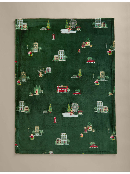 Marks & Spencer Deka pre domácich miláčikov Spencer Bear™ Marks & Spencer zelená