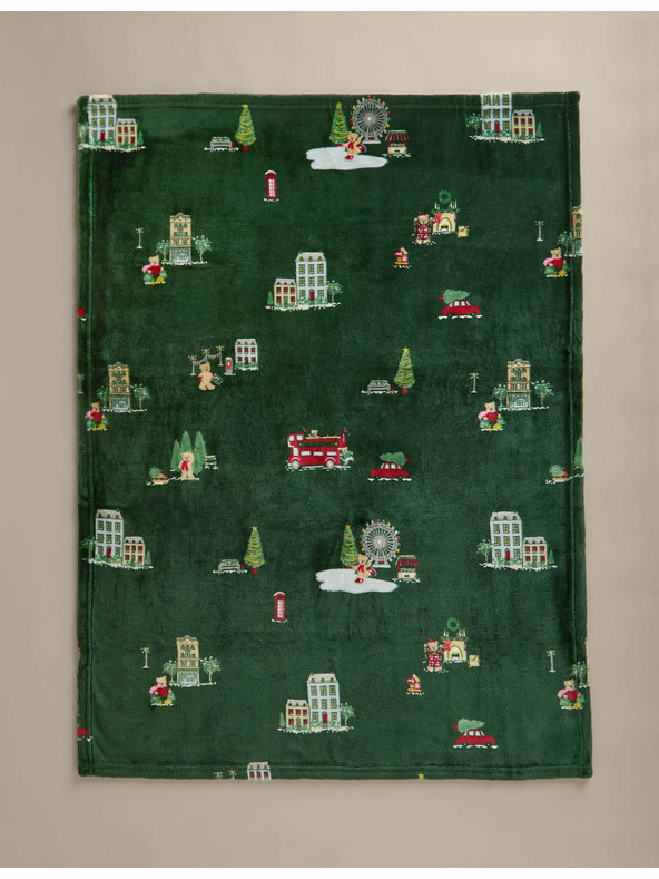 Marks & Spencer Deka pre domácich miláčikov Spencer Bear™ Marks & Spencer zelená