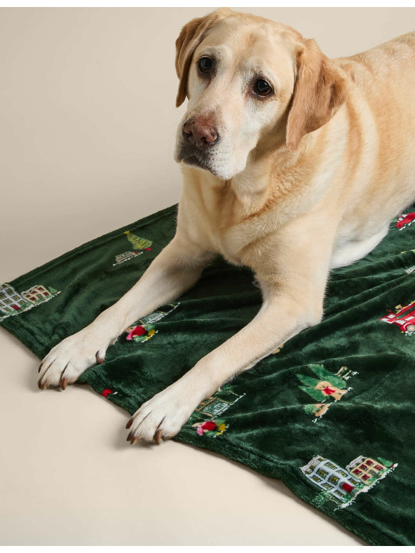 Marks & Spencer Deka pre domácich miláčikov Spencer Bear™ Marks & Spencer zelená