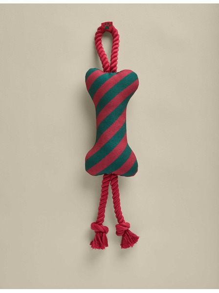 Marks & Spencer Hračka pre psov – pruhovaná kosť Marks & Spencer zelená