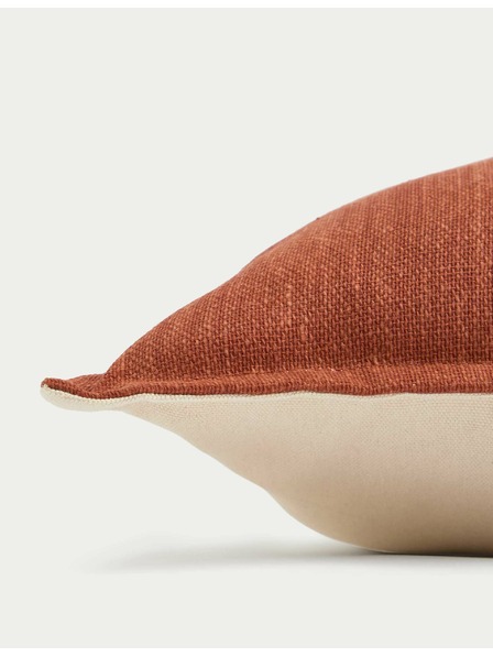 Marks & Spencer Vankúšik z čistej bavlny s textúrou Marks & Spencer hnedá